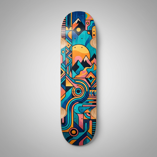 แผ่นสเก็ตบอร์ด Deck ของแท้